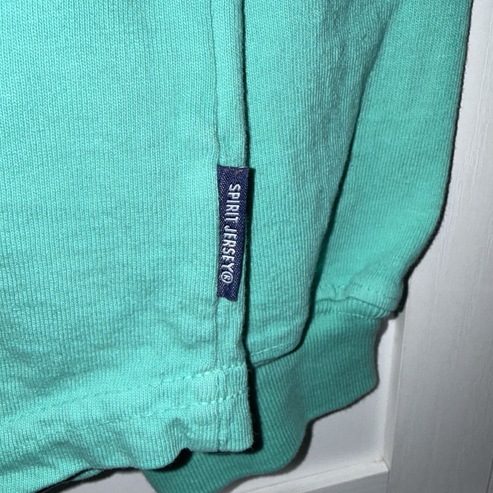 Disney Parks Disneyland Resort Spirit Jersey Teal Long Sleeve Adult M Cotton - Picture 5 of 6